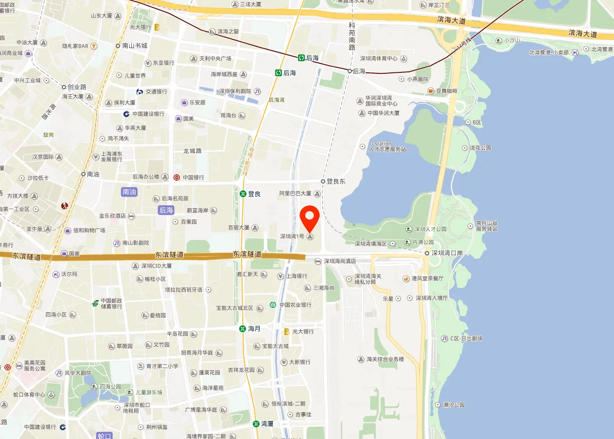 深圳湾一号（深圳湾壹号）地图位置